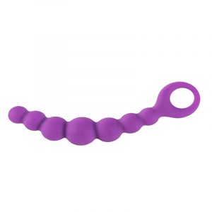 Cadena Anal Bubble Silicona 15 cm