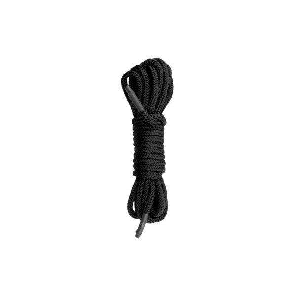 Cuerda de Bondage Negra Nylon - 10m