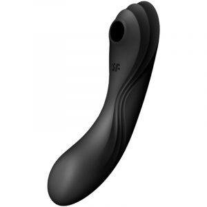 Curvy Trinity 4 Vibrador y Succionador 2 Motores Negro