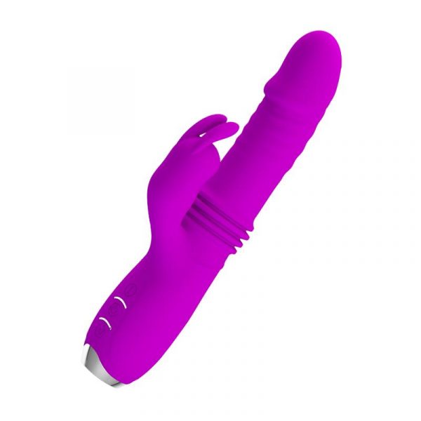 Dorothy Vibrador con Función Up and Down USB Púrpura