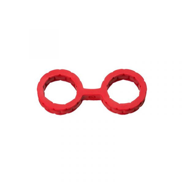 Esposas Japonesas para Bondage Silicona Premium Talla S Rojo