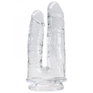 Imperium Dildo Doble Jelly Transparente