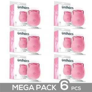 Pack de 6 Succionador de Clítoris Base Magnética USB Silicona