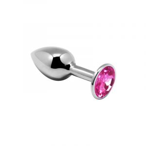 Plug Anal con Joya Rosa Talla S