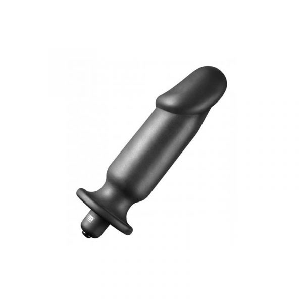 Plug Vibrador Mediano Negro