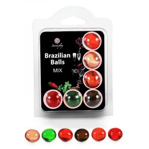 Secret Play Set 6 Brazilian Balls Aromas