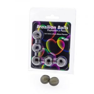 Set 5 Brazilian Balls Gel Excitante Efecto More Flavor/Más Sabor