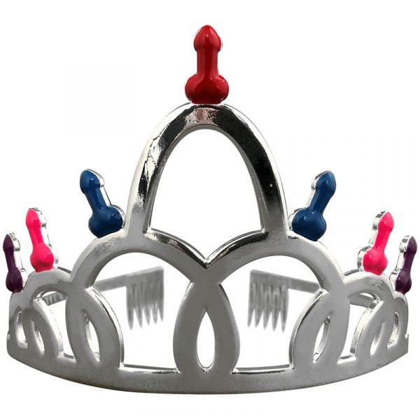 Tiara con Adornos en forma de Pene