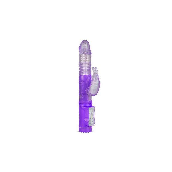 Vibrador Percutador y Bolas Rotadoras Púrpura