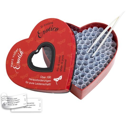 TEASE  PLEASE - HERZ VOLLER EROTIK  IL CUORE ERÓTICO ROJO