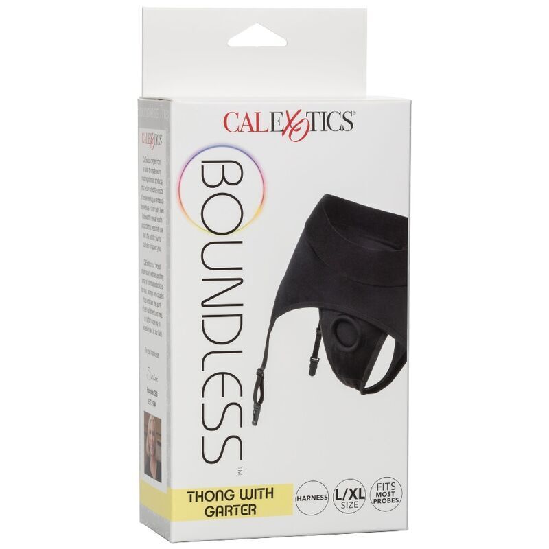 CALEXOTICS - BOUNDLESS ARNÉS TANGA CON LIGUERO S/M - Imagen 4