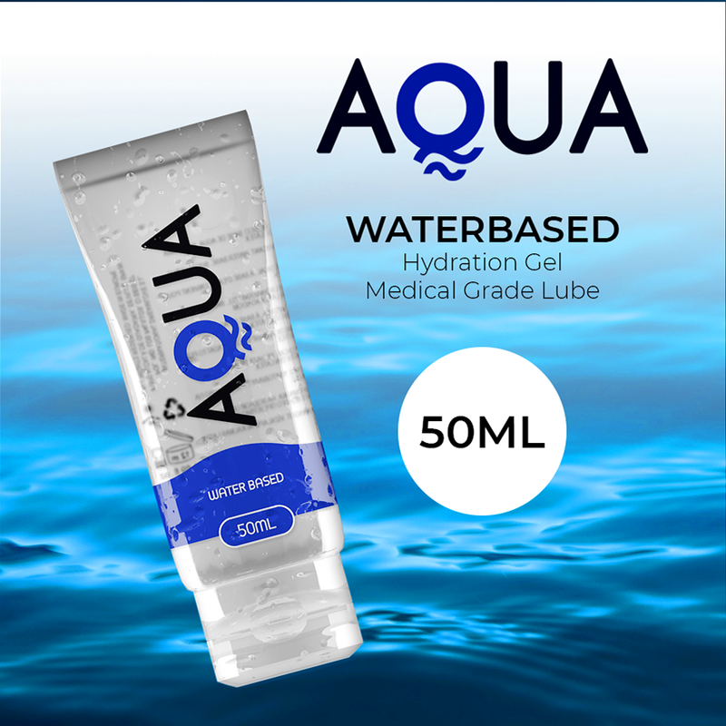 AQUA QUALITY - LUBRICANTE BASE DE AGUA 50 ML - Imagen 4