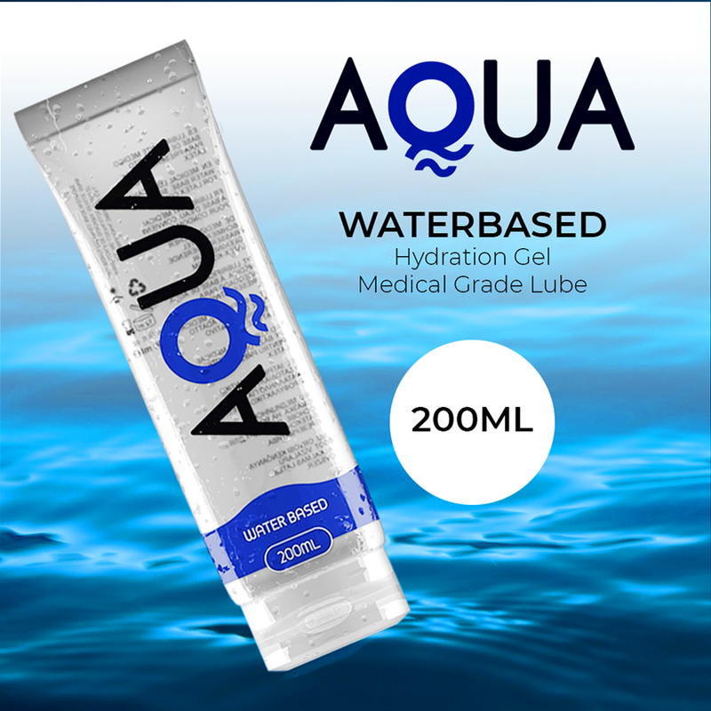 AQUA QUALITY - LUBRICANTE BASE DE AGUA 200 ML - Imagen 4
