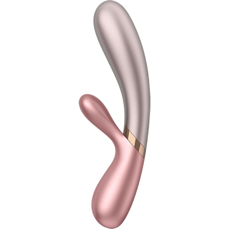 SATISFYER - HOT LOVER VIBRADOR ROSA BEIGE - Imagen 2