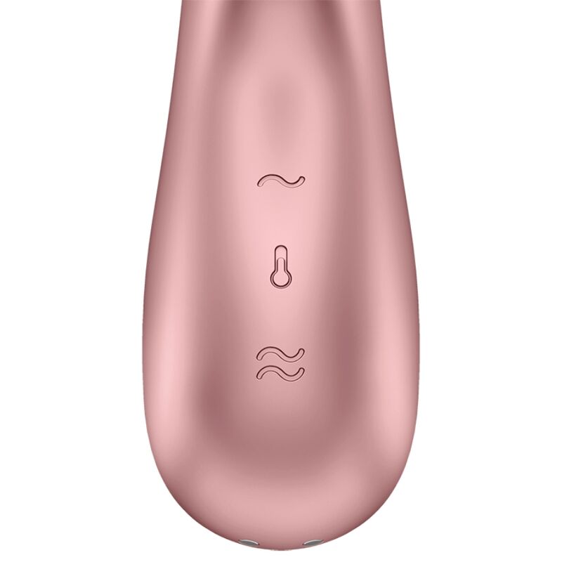 SATISFYER - HOT LOVER VIBRADOR ROSA BEIGE - Imagen 3