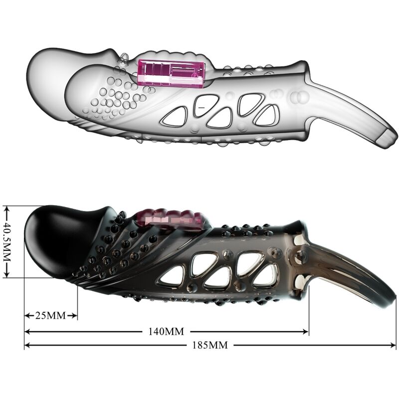 PRETTY LOVE - CECELIA FUNDA PENE NEGRO - Imagen 4