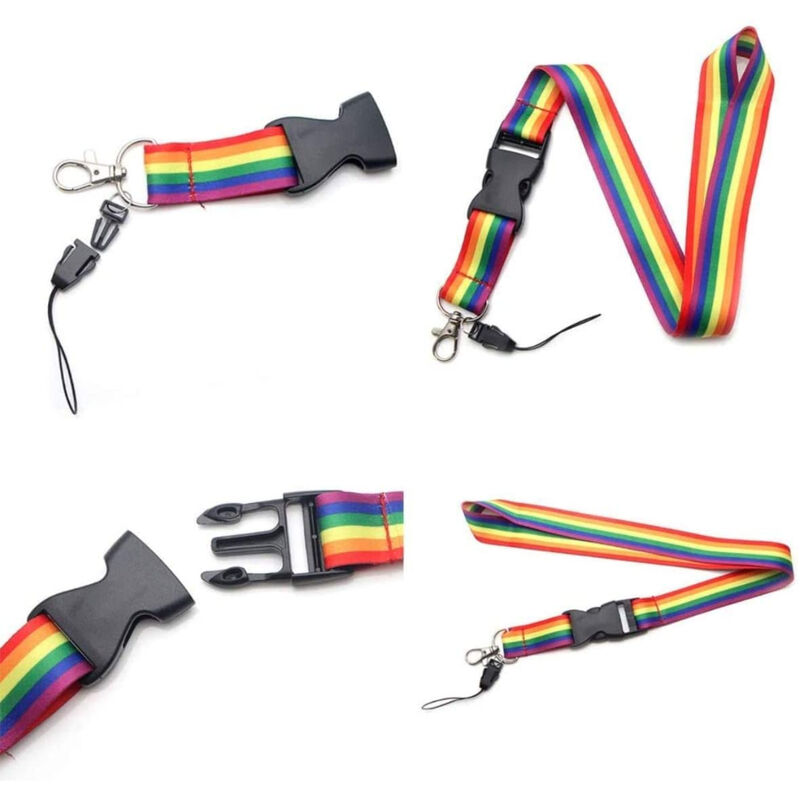 PRIDE - LANYARD BANDERA LGBT - Imagen 2