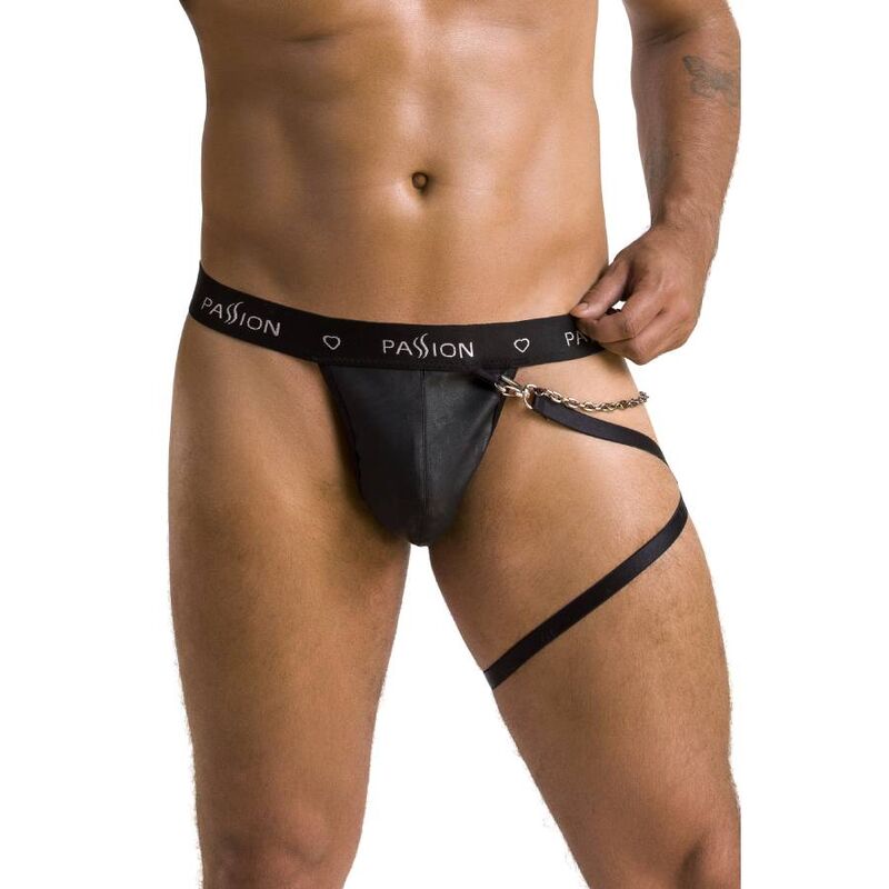 PASSION - 058 TANGA BILL NEGRO S/M - Imagen 3