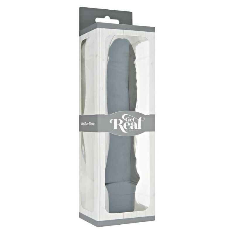 GET REAL - CLASSIC LARGE VIBRADOR NEGRO - Imagen 3