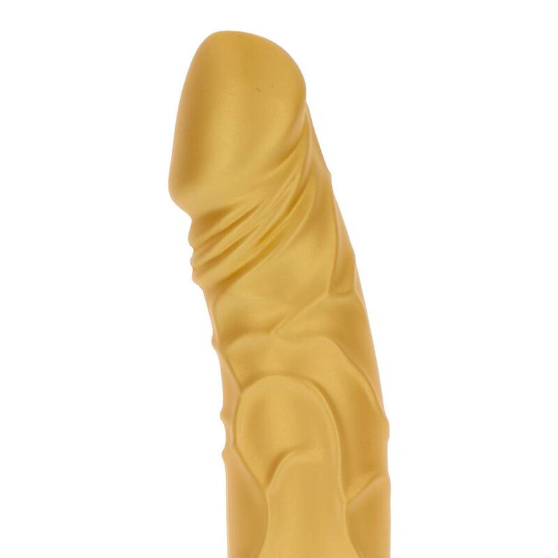 GET REAL - GOLD DICKER ORIGINAL VIBRADOR DORADO - Imagen 5