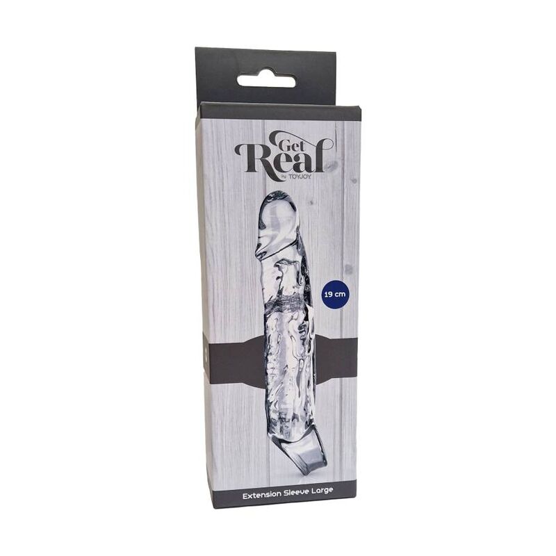 GET REAL - EXTENSION LARGO 19 CM TRANSPARENTE - Imagen 3