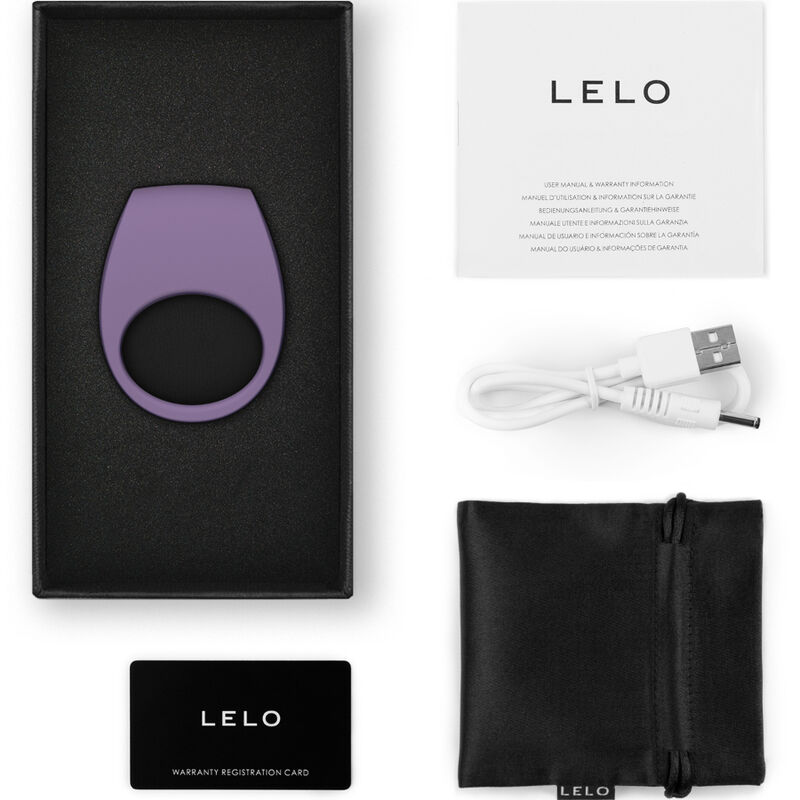 LELO - TOR 3 ANILLO VIBRADOR VIOLETA - Imagen 3