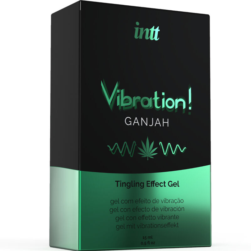 INTT - POTENTE ESTIMULANTE ÍNTIMO GEL VIBRADOR LIQUIDO CANNABIS 15ML - Imagen 3
