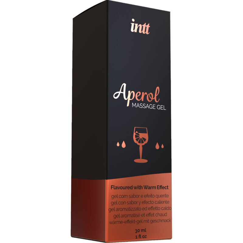 INTT MASSAGE ORAL SEX - GEL DE MASAJE APEROL EFECTO CALOR INTENSO - Imagen 3