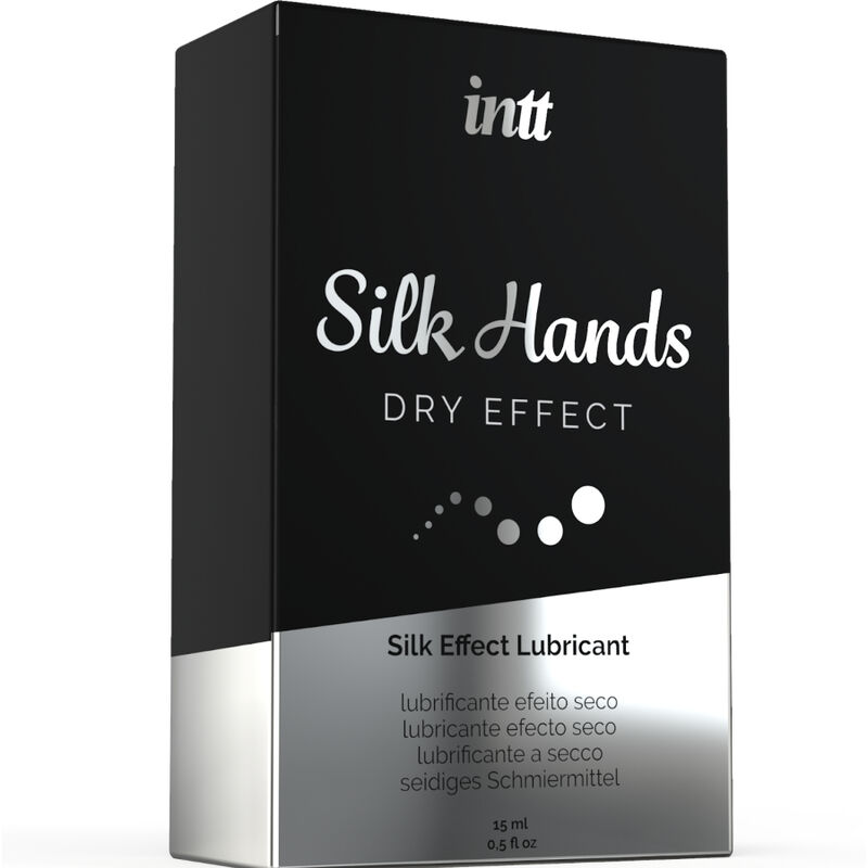 INTT LUBRICANTS - SILK HANDS LUBRICANTE FORMULA CONCENTRADA DE SILICONA 15 ML - Imagen 3