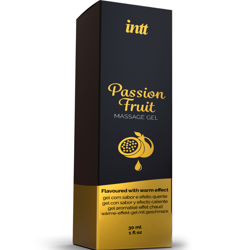 INTT MASSAGE ORAL SEX - GEL DE MASAJE SABOR A FRUTA DE LA PASIÓN EFECTO CALOR - Imagen 3