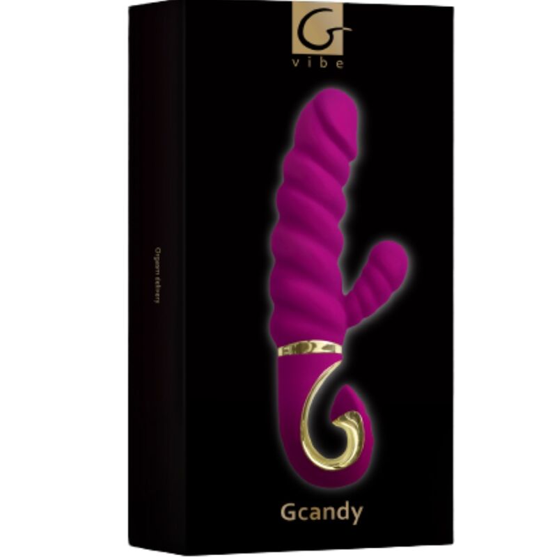 G-VIBE - FUN TOYS VIBRADOR RABBIT GCANDY SWEET RASPBERRY - Imagen 4