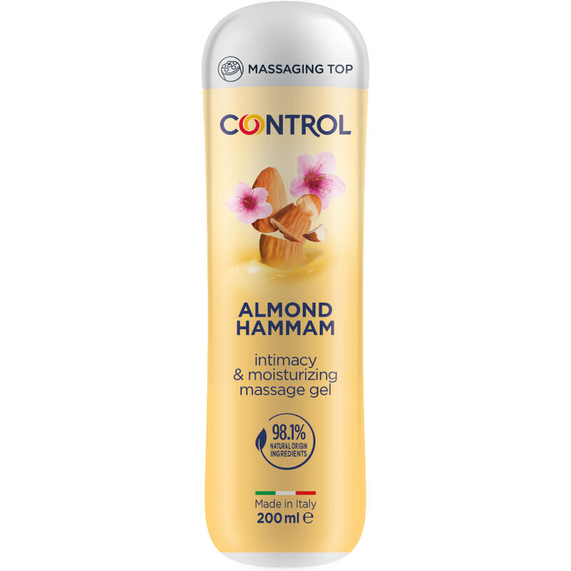 CONTROL - MASAJE GEL 3 EN 1 LECHE DE ALMENDRA 200 ML - Imagen 3