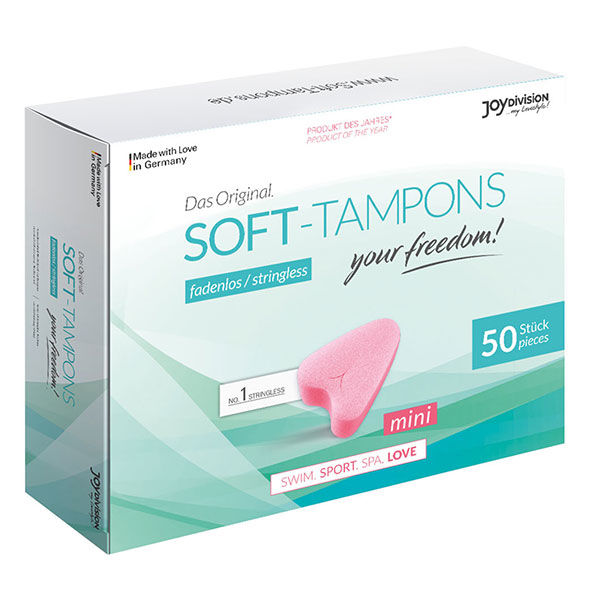 JOYDIVISION SOFT-TAMPONS - TAMPONES ORIGINALES MINI LOVE / 50UDS - Imagen 2