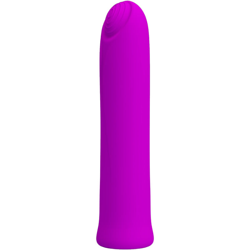 PRETTY LOVE - CURTIS MINI VIBRADOR SUPER POWER 12 VIBRACIONES SILICONA VIOLETA - Imagen 2