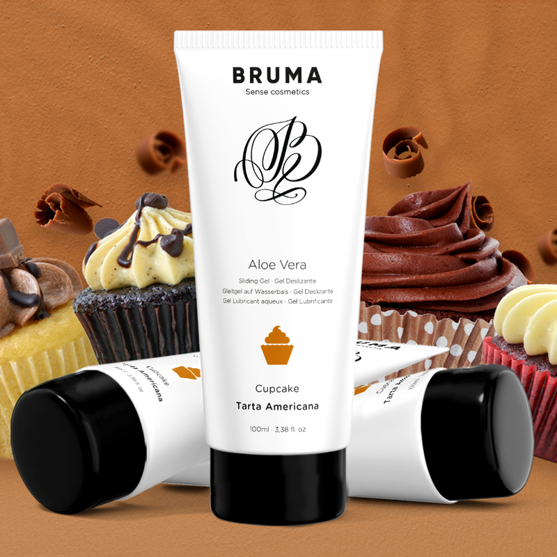 BRUMA - GEL DESLIZANTE CON ALOE VERA SABOR A TARTA AMERICANA 100 ML - Imagen 5