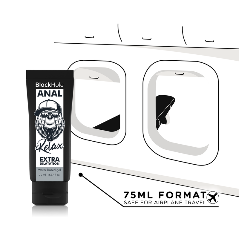 BLACK HOLE - GEL BASE AGUA DILATACIÓN ANAL 70 ML - Imagen 5