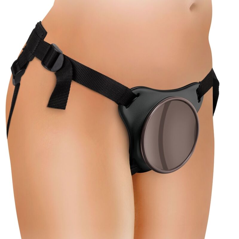 KING COCK - ELITE KIT ARNES AJUSTABLE DELUXE ANILLO CON TESTICULOS DILDO 20.3 CM - Imagen 5