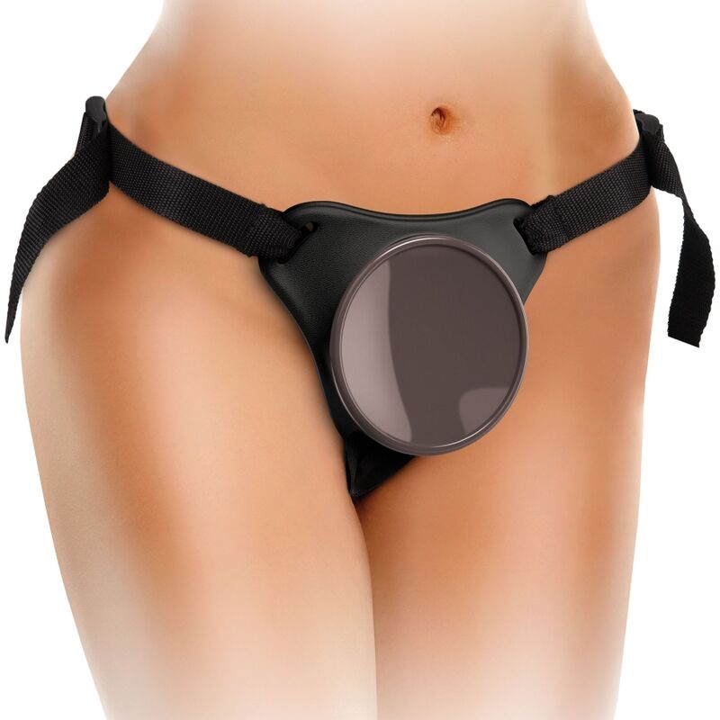 KING COCK - ELITE KIT ARNES AJUSTABLE DELUXE ANILLO CON TESTICULOS DILDO 20.3 CM - Imagen 4