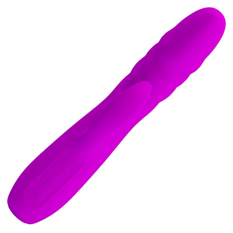 PRETTY LOVE - MELANIE VIBRADOR CONEJO RECARGABLE MORADO - Imagen 4
