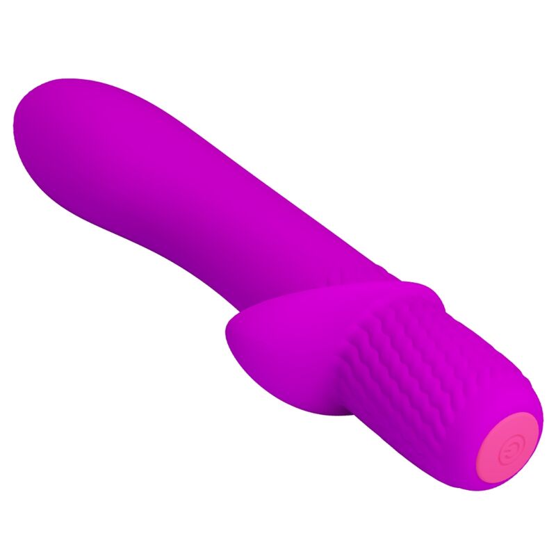 PRETTY LOVE - TROY VIBRADOR RECARGABLE MORADO - Imagen 4