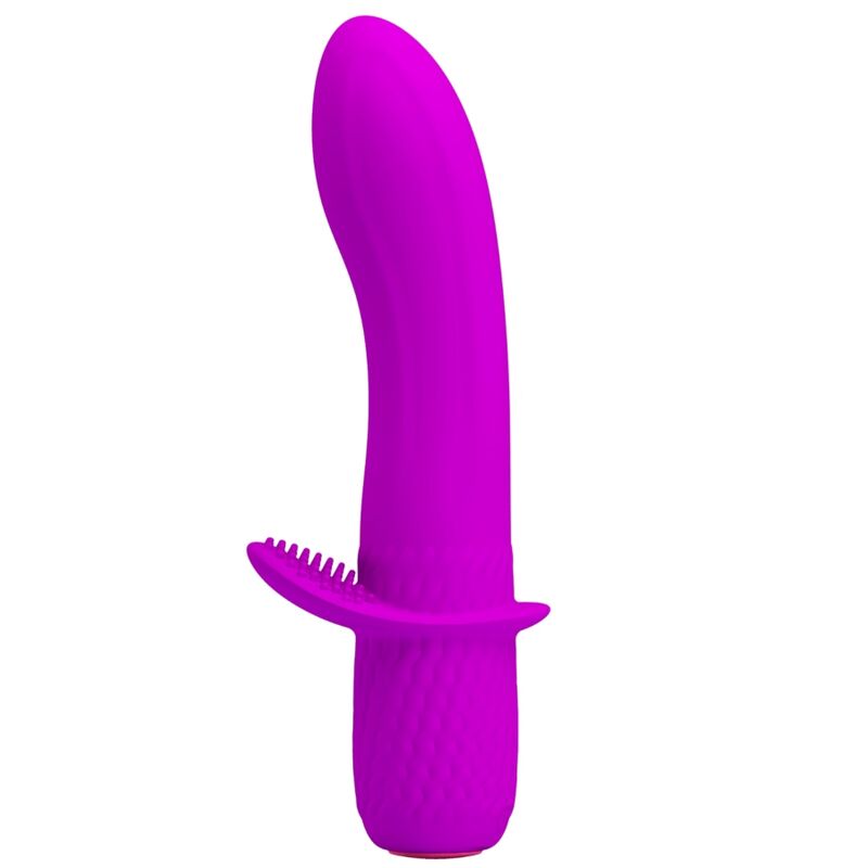 PRETTY LOVE - TROY VIBRADOR RECARGABLE MORADO - Imagen 2