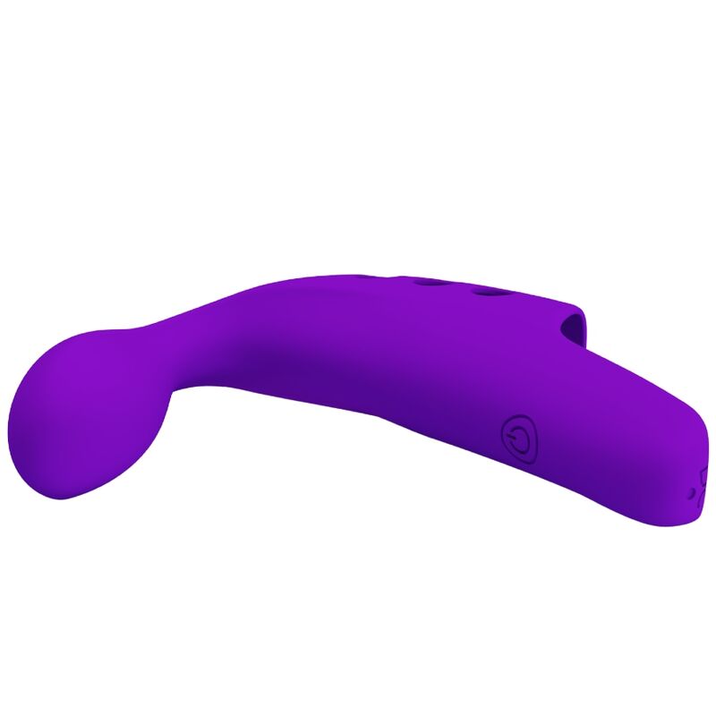 PRETTY LOVE - GORGON VIBRADOR DE DEDO RECARGABLE MORADO - Imagen 5