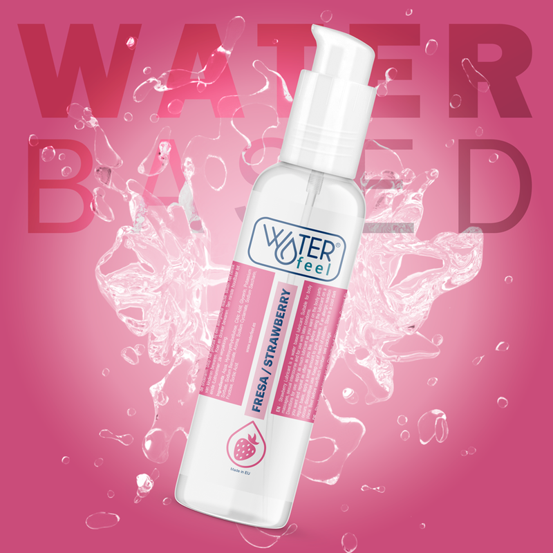 WATERFEEL - LUBRICANTE BASE AGUA FRESA 175 ML - Imagen 4