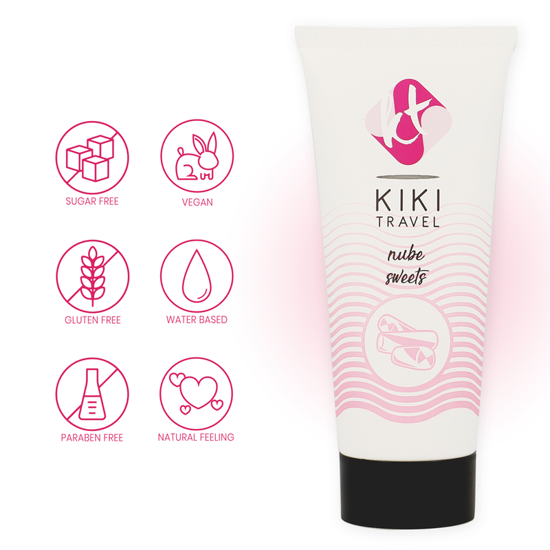 KIKÍ TRAVEL - LUBRICANTE SABOR A NUBE 50 ML - Imagen 4