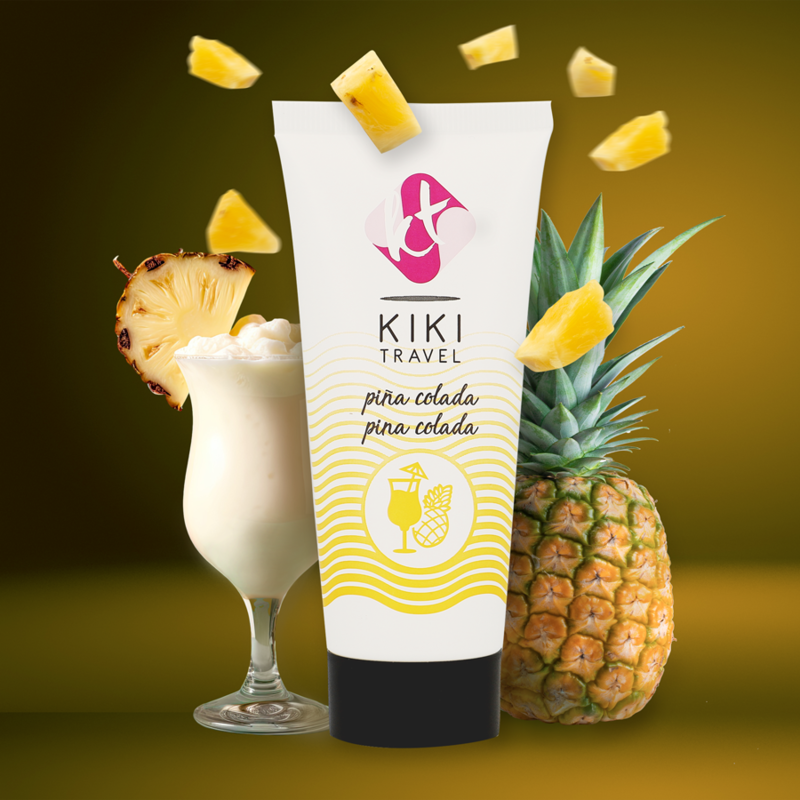 KIKÍ TRAVEL - LUBRICANTE SABOR A PIÑA COLADA 50 ML - Imagen 5