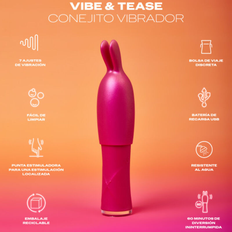 DUREX - TOY VIBRADOR VIBE TEASE - Imagen 2