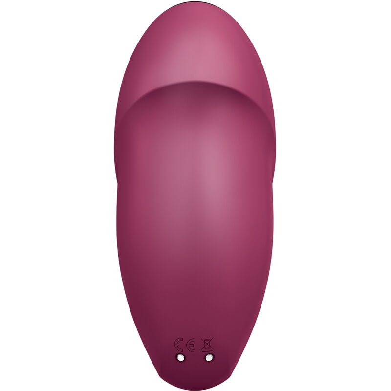 SATISFYER - TAP CLIMAX 1 VIBRADOR LAY-ON ROJO - Imagen 3