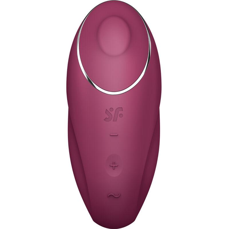 SATISFYER - TAP CLIMAX 1 VIBRADOR LAY-ON ROJO
