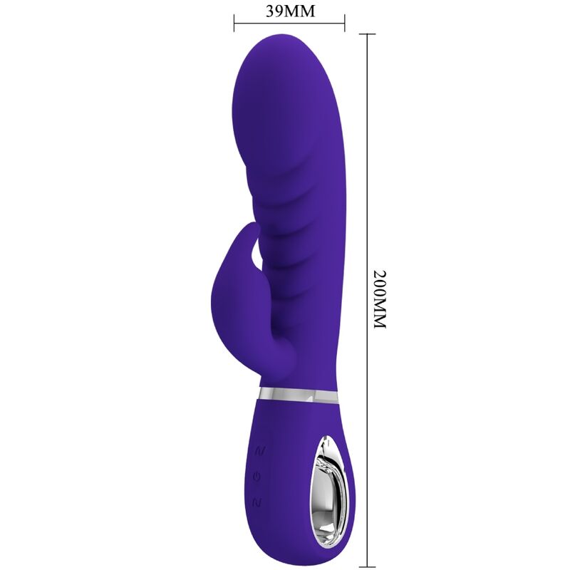 PRETTY LOVE - PRESCOTT VIBRADOR PUNTO G MULTIFUNCIÓN LILA - Imagen 5