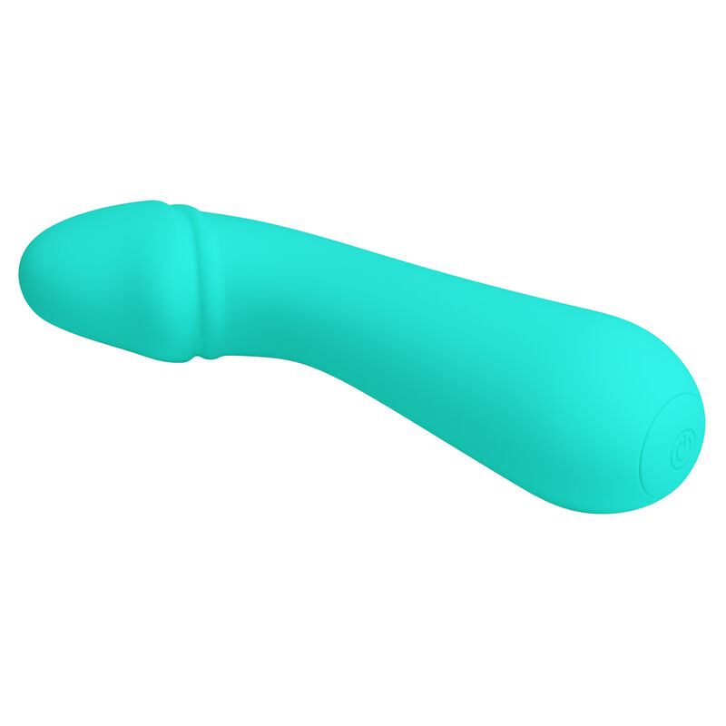 PRETTY LOVE - CETUS VIBRADOR RECARGABLE VERDE AGUA - Imagen 4